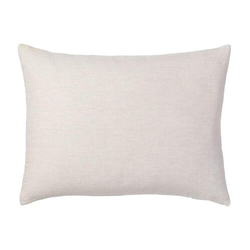 West Elm European Linen Standard Pillowcase 51 cm l x 66 cm